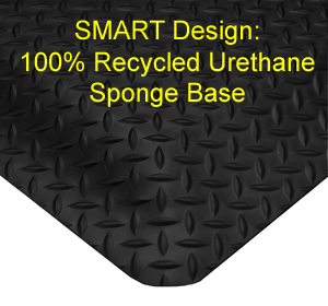 SMART Diamond Plate Anti-Fatigue Mats